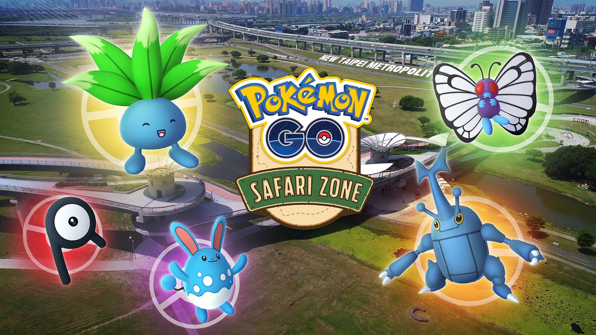 Pokémon GO Safari Zone in New Taipei City 2019
