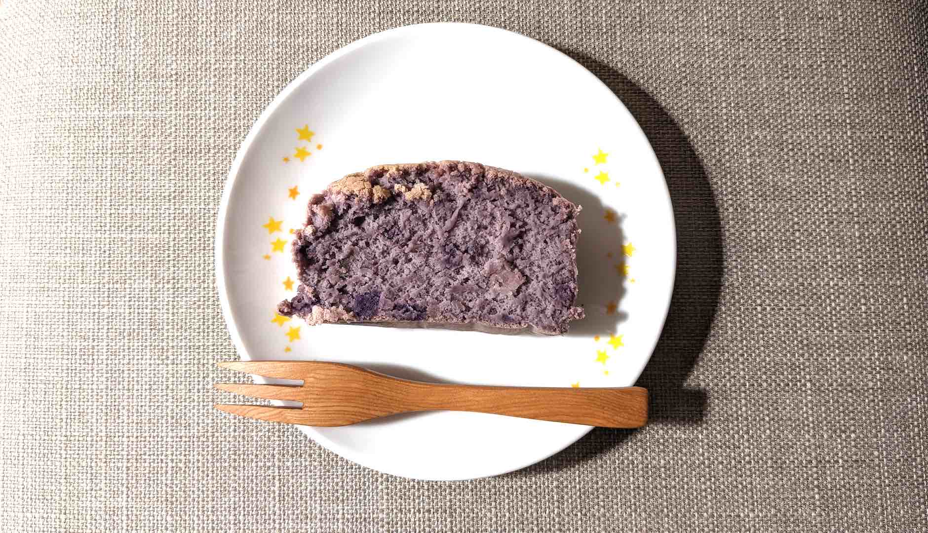 古早味蛋糕：紫芋地瓜口味（低油低糖版）